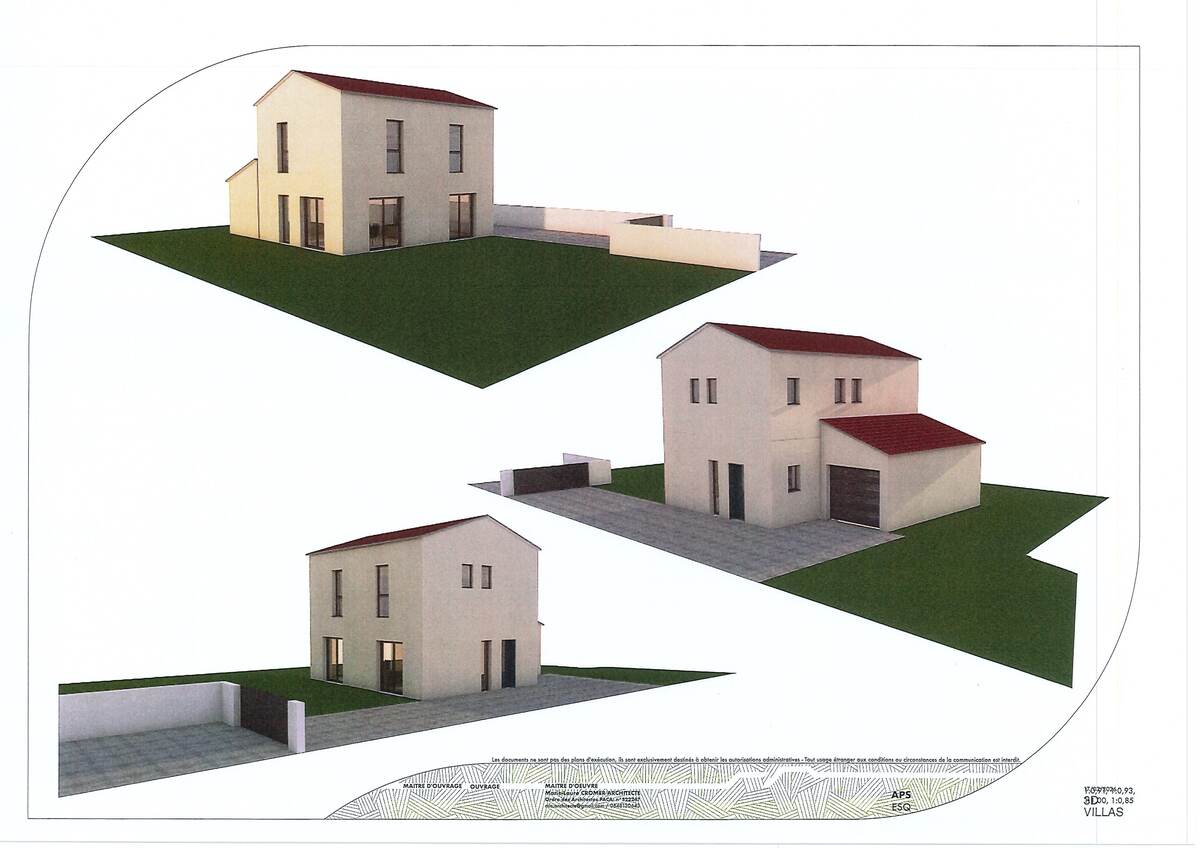 Projet Maison Pierrefeu-du-Var