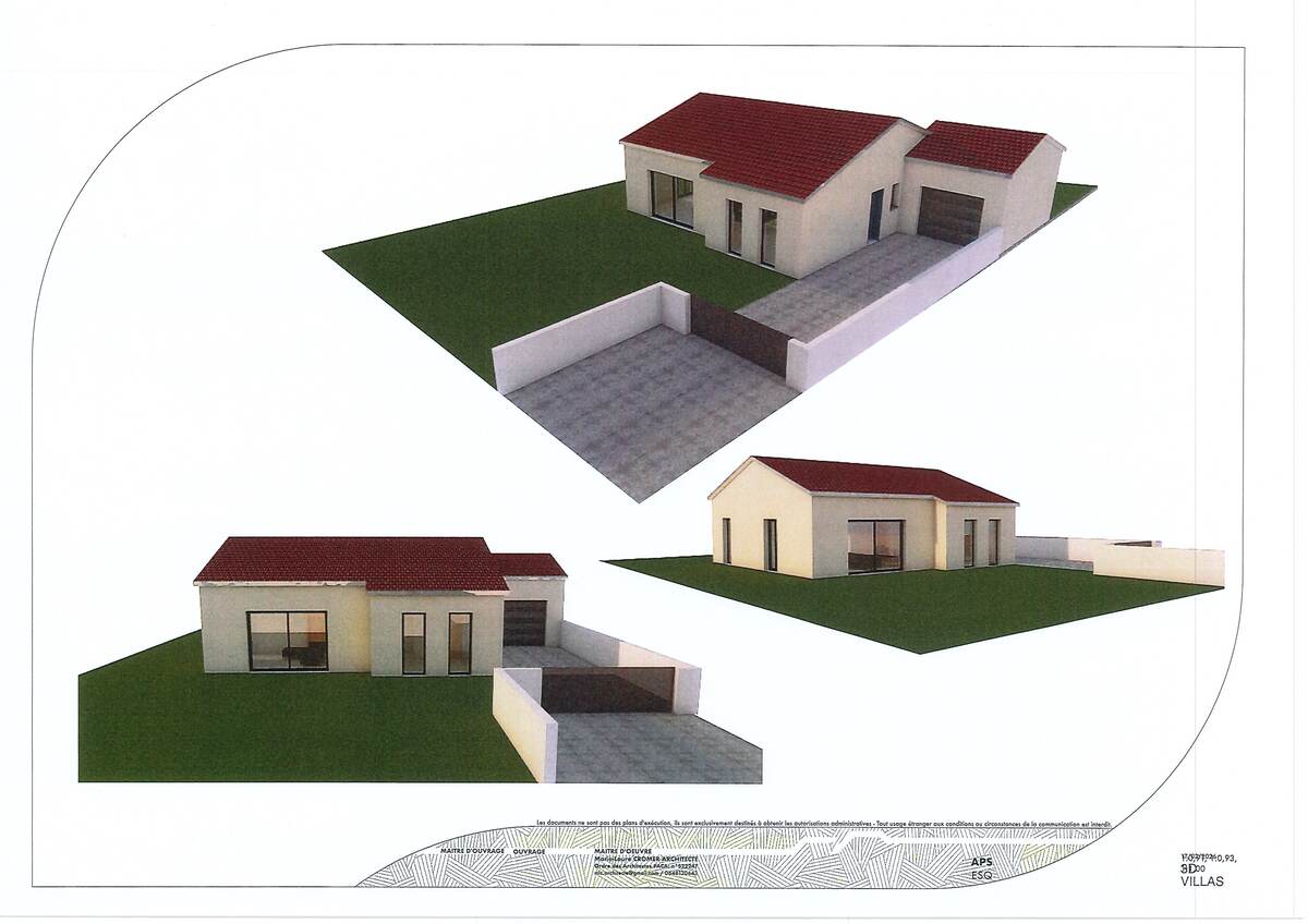 Projet Maison Pierrefeu-du-Var
